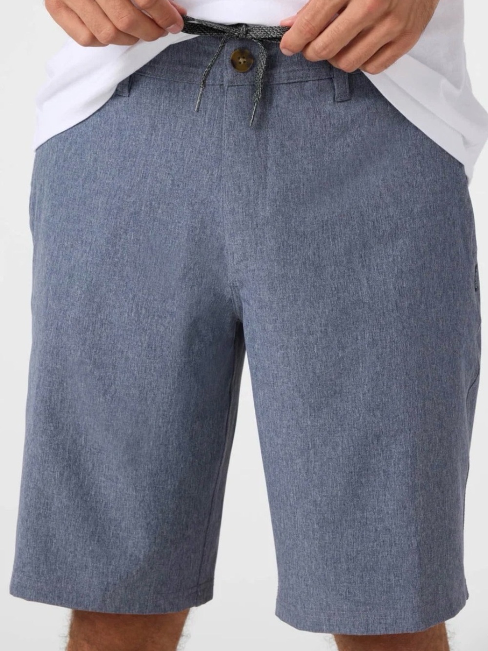 Like New O'Neill Reserve Heather Hybrid Shorts Blue 30